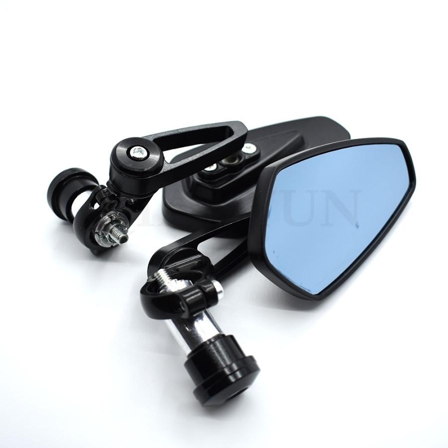 オートバイ ミラー ハンドル サイド ハンドルバー エンドミラー ヤマハ R6 R1 mt 09 tmax xmax wr 125 250