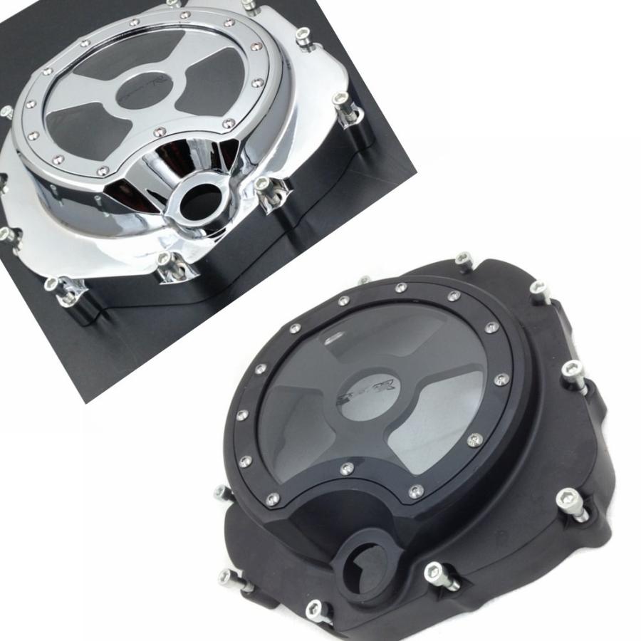 クルトン出品 ZZR1400 クラッチカバー ZX-14R スケルトンクラッチカバー（かくれが