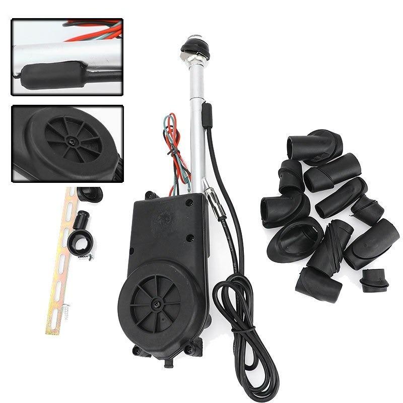 車AM FMラジオマスト 電源アンテナ交換キット 電気アンテナ