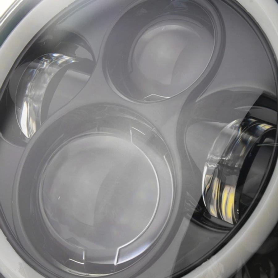 ユーノスロードスター リトラ LED リング ヘッドライトペア 丸目 NA6