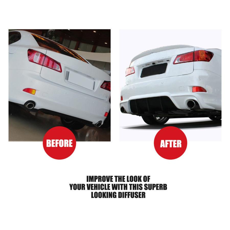 激安アウトレット!】 FUKU StorePU マットブラックの塗装自動車リア