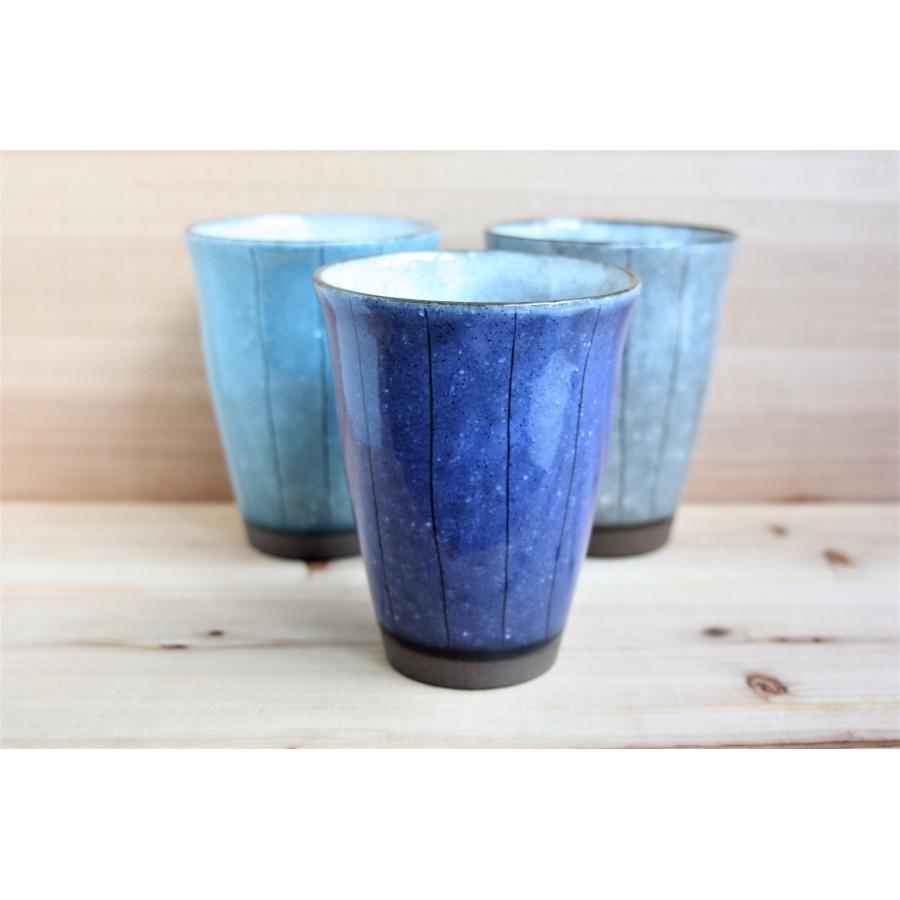 青い絵柄の陶器カップセット 再入荷】【新品】 波佐見焼 マグカップ 380ml Folk Design