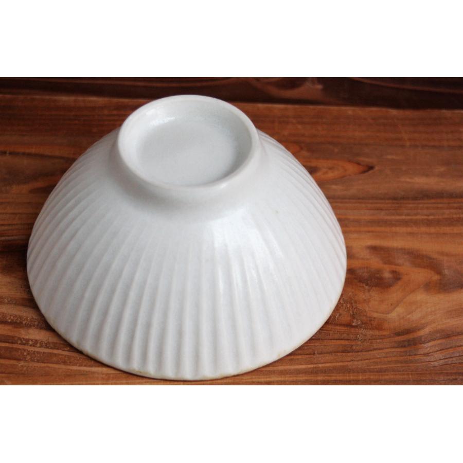 茶碗 おしゃれ ペア 和食器 陶器 和モダン 益子焼 白 作家 竹之内太郎