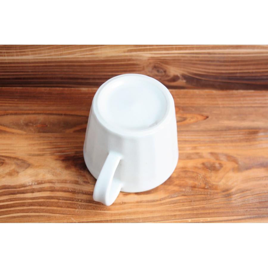 マグカップ おしゃれ ペア 陶器 和モダン 益子焼 コーヒーカップ 白