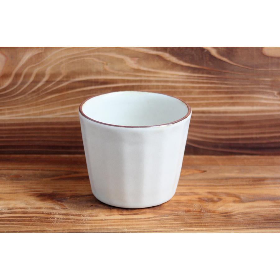 マグカップ おしゃれ ペア 陶器 和モダン 益子焼 コーヒーカップ 白 
