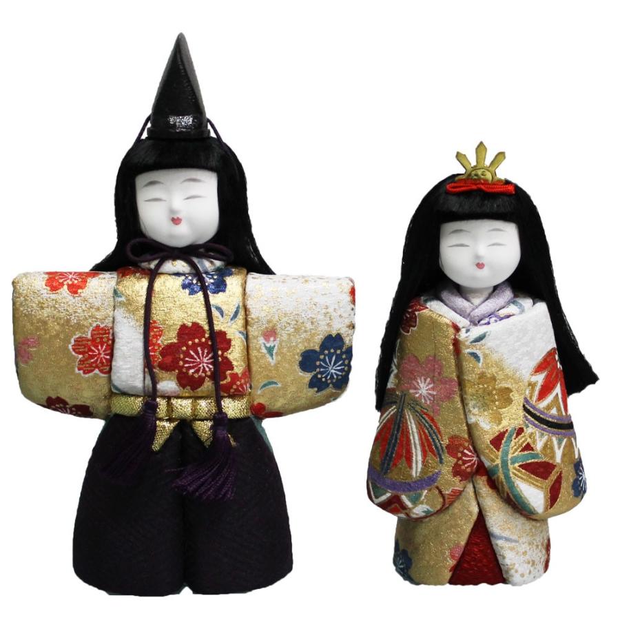 木目込み 人形 材料 雛人形(光雲立雛)型紙 布付き｜fukuwa｜02