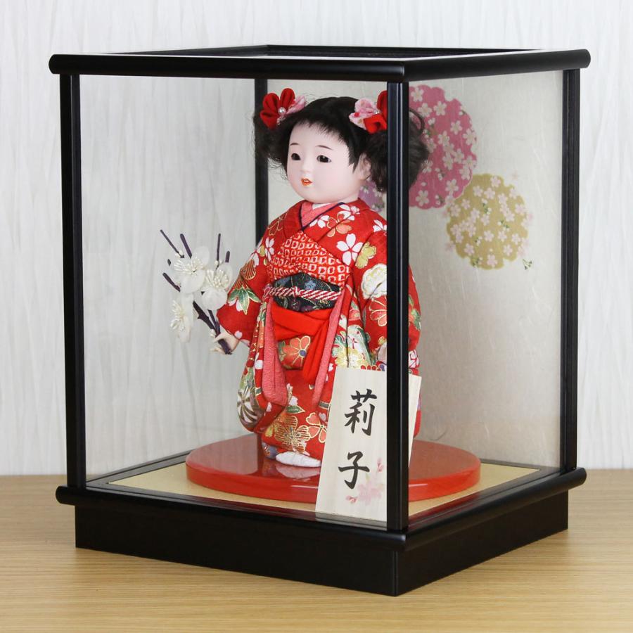 市松人形 日本人形　ガラスケース入り 市松人形 日本人形 ガラスケース入り