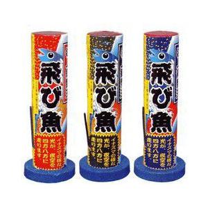 花火 打上 打ち上げ花火 飛び魚 ３色組 単発打上 夜花火 Sale 63 Off