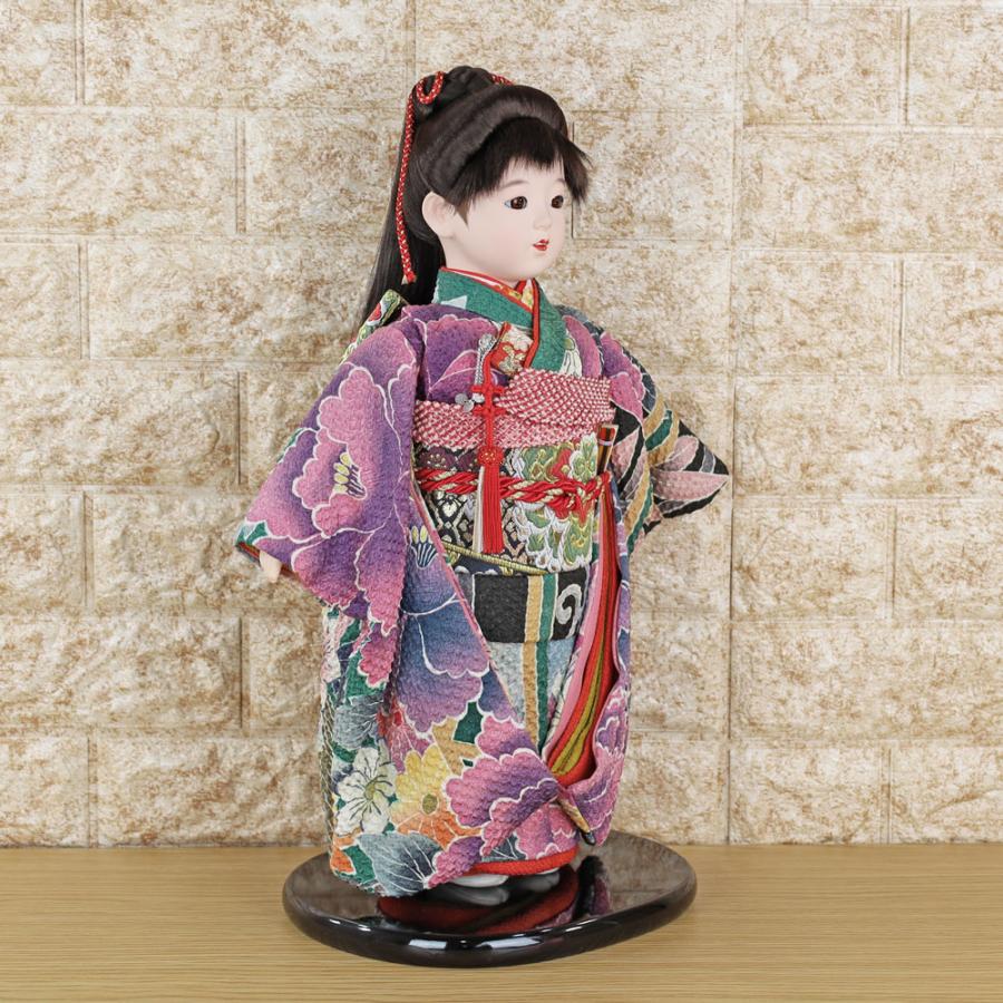 市松人形 13号 (名古屋友禅 正絹 絞り市松人形 MORI1617-NO6) お 市松人形 13号 (名古屋友禅 正絹 絞り市松人形 MORI1617-NO6) お