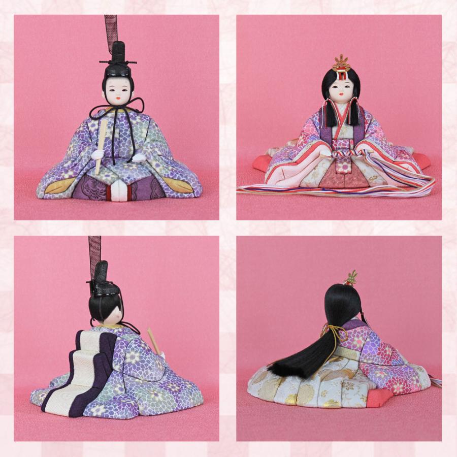 雛人形 一秀 コンパクト おしゃれ インテリア (木村一秀 作 木目込み