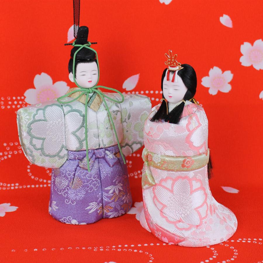 雛人形 一秀 コンパクト おしゃれ インテリア (木村一秀 作 木目込み