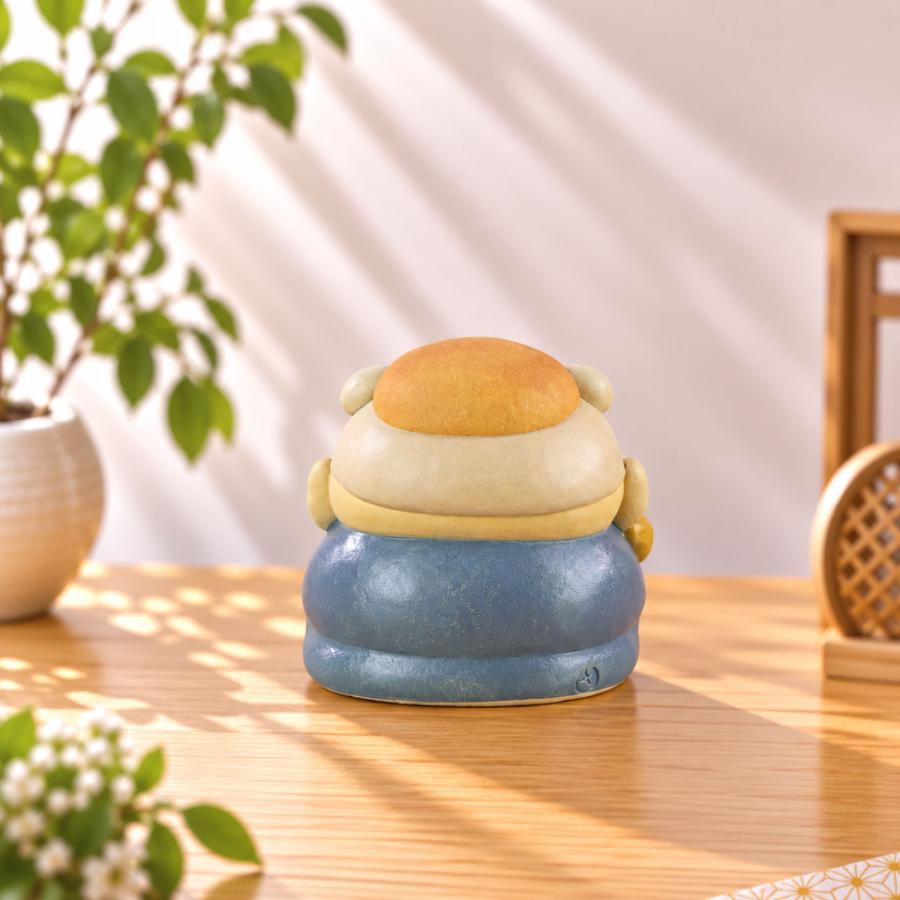 七福神 置物 日本製陶器 常滑焼 (うぉっほっほ寿老人 1205) 福の神