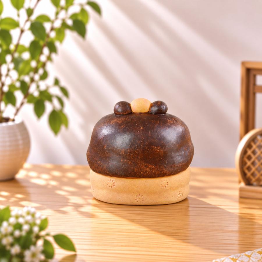 七福神 置物 日本製陶器 常滑焼 (にこにこ弁天 1207) 福の神 商売繁