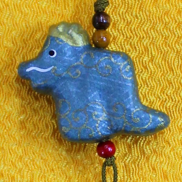 定形外郵便対応可能 携帯用ストラップ 根付け 日本製 和紙 干支ねつけ