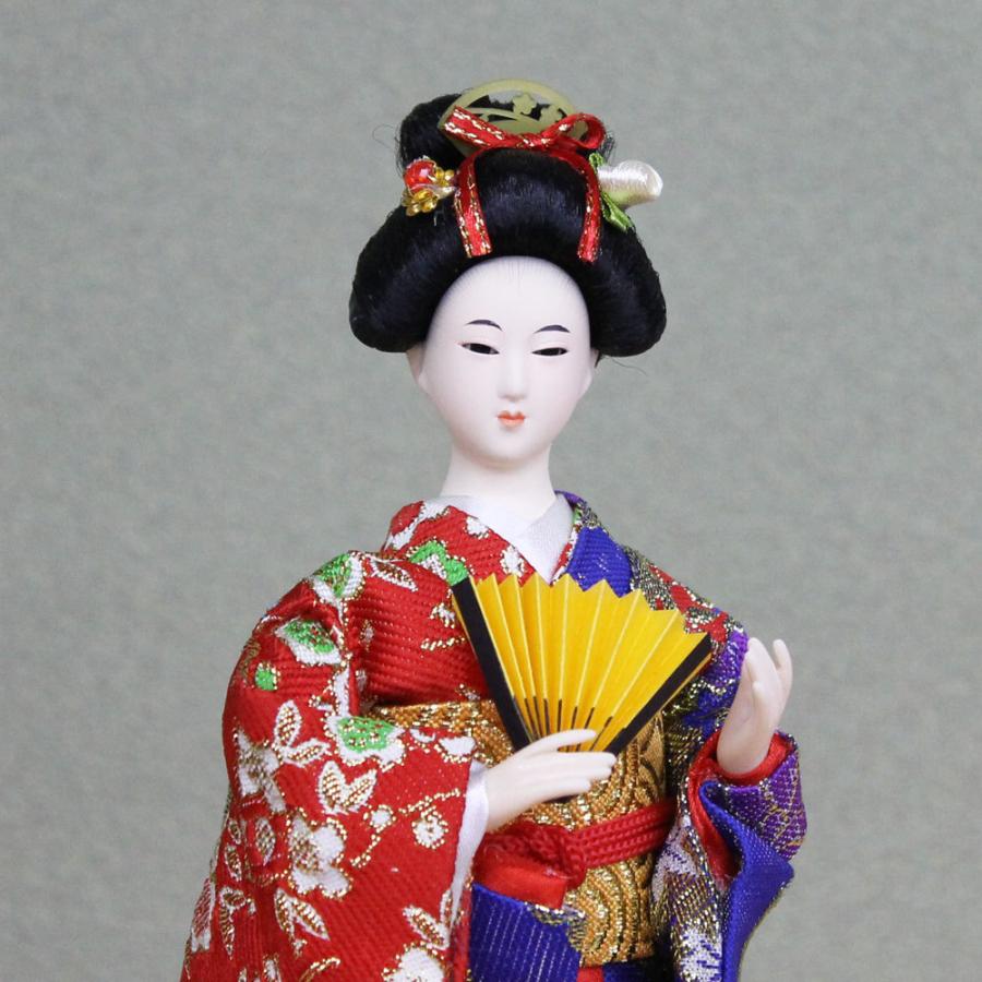 日本人形 ( 舞踊 舞妓 赤片袖 ) SP-1676D-541 24センチ 日本のお
