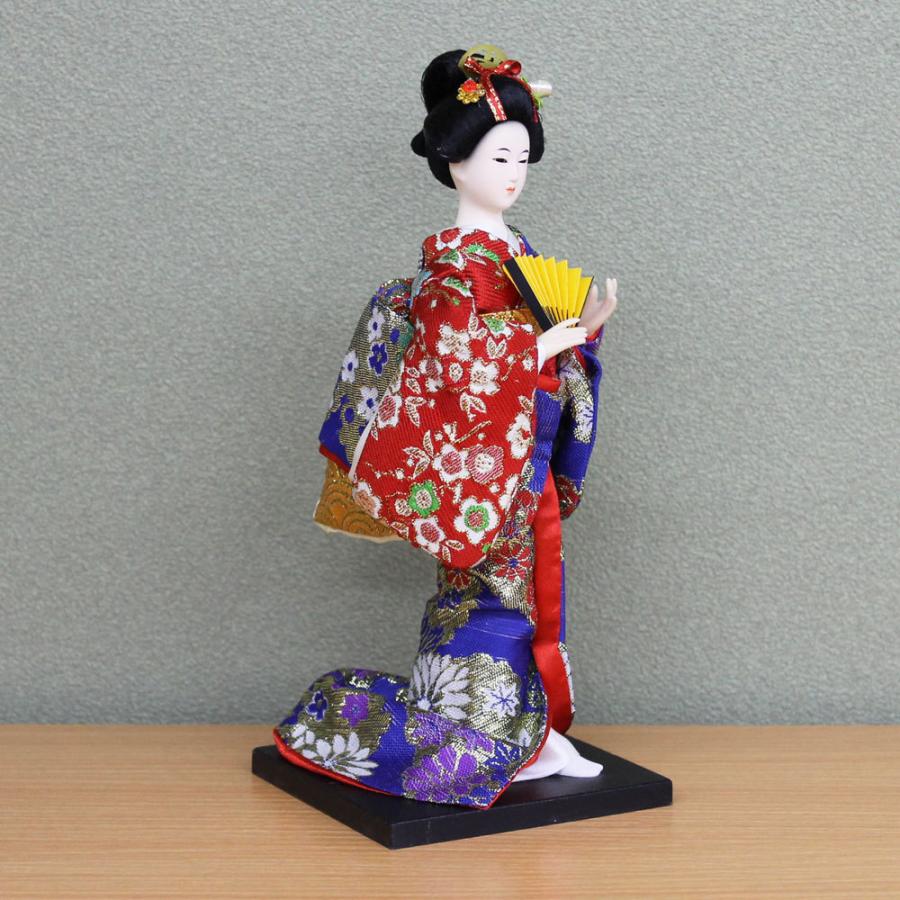 日本人形 ( 舞踊 舞妓 赤片袖 ) SP-1676D-541 24センチ 日本のお土産 