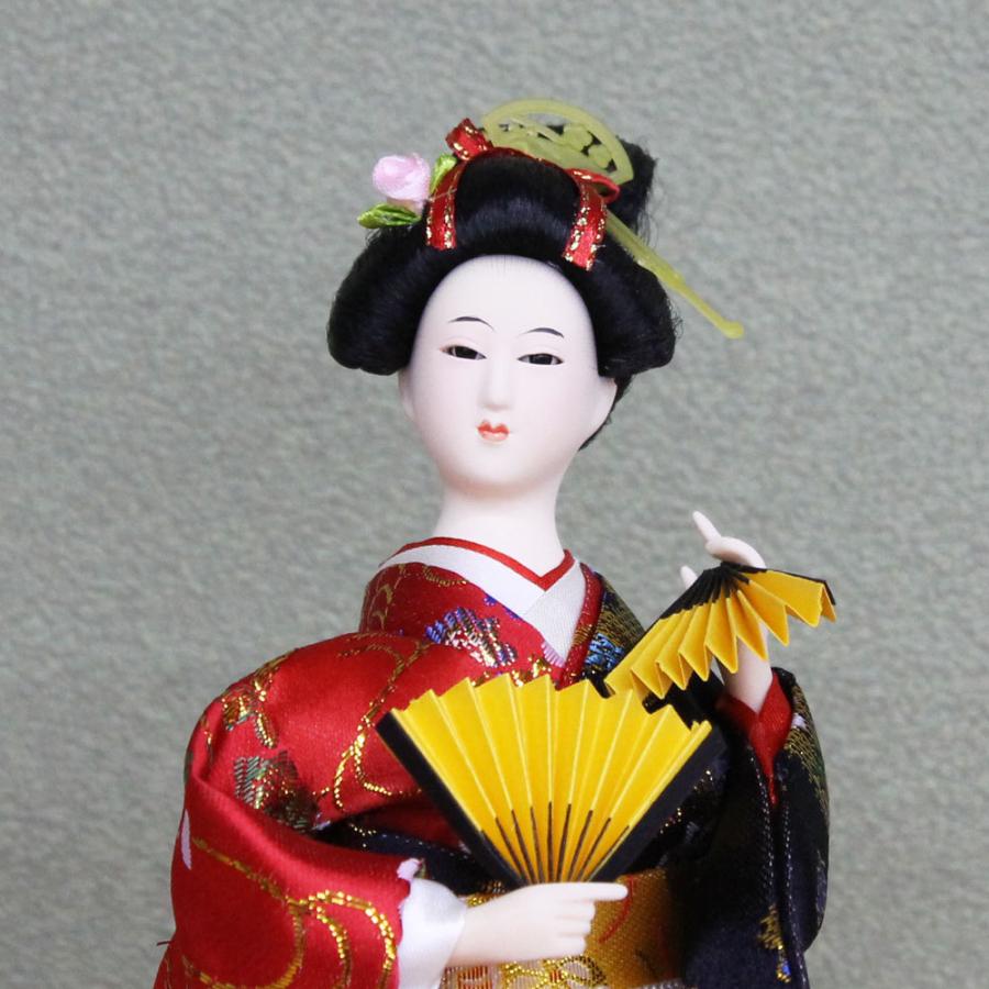 日本人形 ( 舞踊 舞妓 黒片袖 ) SP-1676E-542 24センチ 日本のお 日本人形 ( 舞踊 舞妓 黒片袖 ) SP-1676E-542 24センチ 日本のお