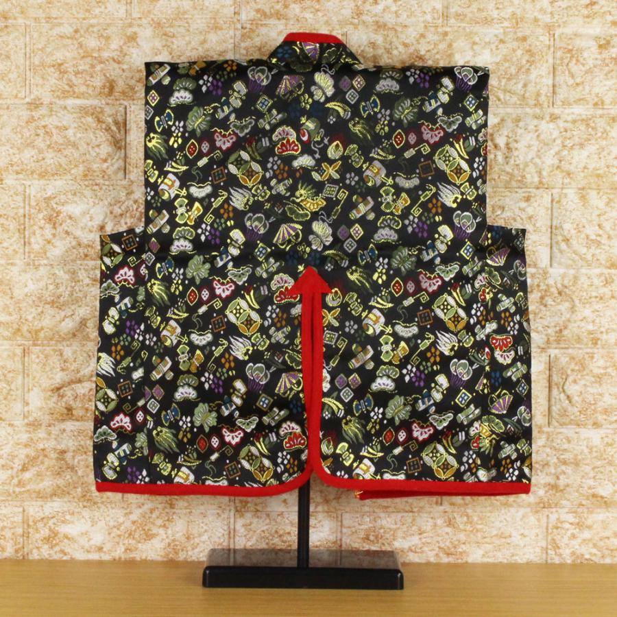 初節句 陣羽織 端午の節句 お名前はち巻き付き(西陣織陣羽織 宝尽くし