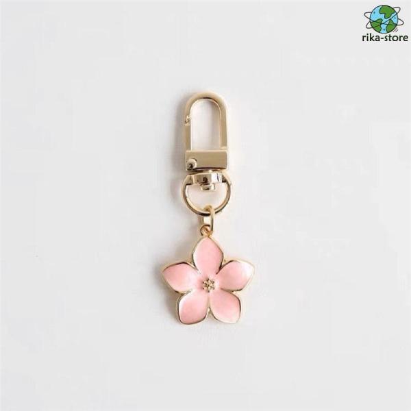 キーホルダー キーリング 梨の花 かわいい レディース プレゼント