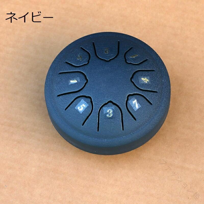 スチールドラム ハンドパン チタン鋼製 高品質手動打楽器 禅音楽用