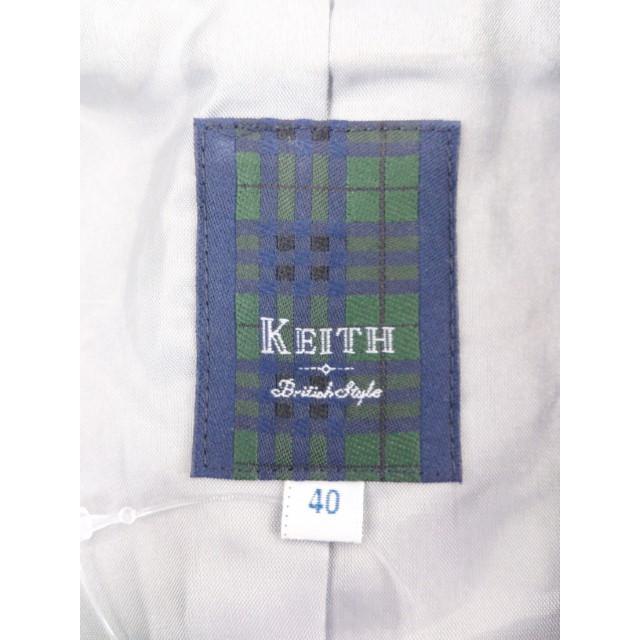 ◇ ◎ KEITH キース シングル 長袖 ジャケット サイズ40 グレー系 