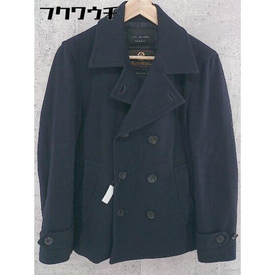 □ nano universe ナノユニバース 中綿 Pコート サイズM ネイビー  