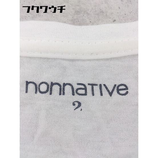 ◇ nonnative ノンネイティブ プリント 半袖 Tシャツ カットソー 2サイズ ホワイト メンズ｜fukuwauchi-player｜04