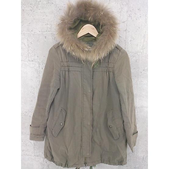 □ Spick & Span スピック＆スパン チャイニーズラクーン ファー 長袖 