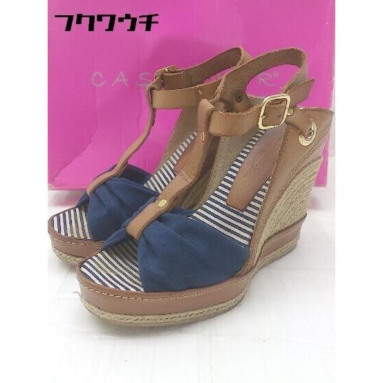 ◇ ◎ CASTELLER カステーラ エスパドリーユ ウェッジソール サンダル  
