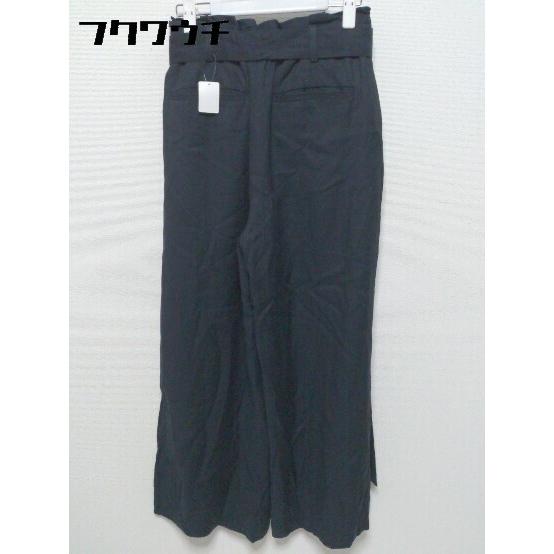 ◇ ◎ BABYLONE バビロン ベルト付き タック ワイド パンツ