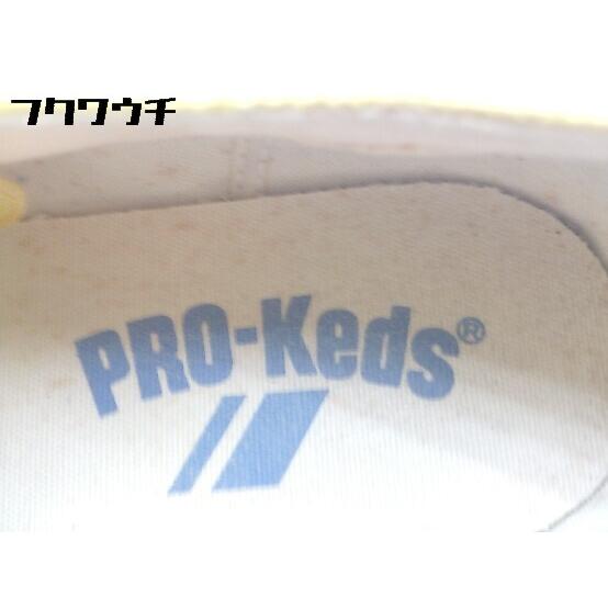 ◇ Pro-Keds プロケッズ  スニーカー シューズ サイズ5 1/2 イエロー レディース｜fukuwauchi-player｜05