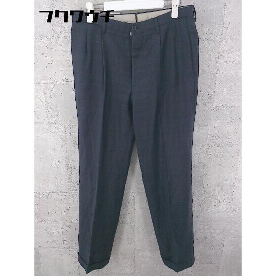 ANATOMICA スラックス サイズ31 ネイビー ◇ SHIPS シップス チェック スラックス パンツ サイズ31 ネイビー