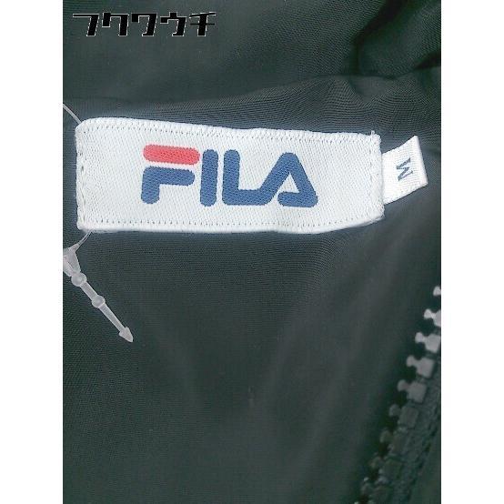 ■ FILA フィラ ロゴ ジップアップ  中綿 ジャケット サイズM ブラック メンズ｜fukuwauchi-player｜04