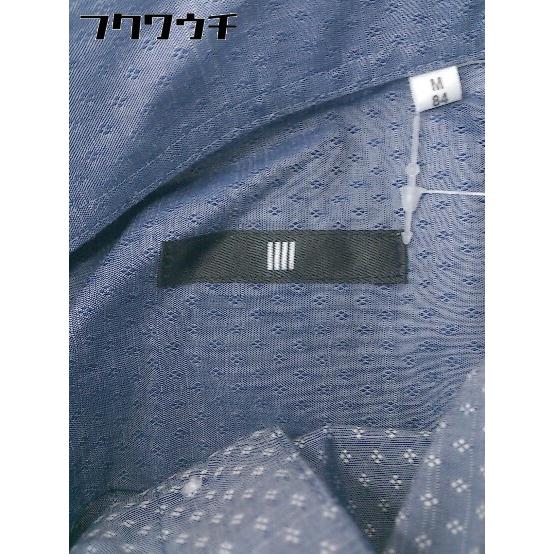 ◇ SUIT SELECT スーツセレクト 長袖 シャツ サイズM 84 ネイビー メンズ