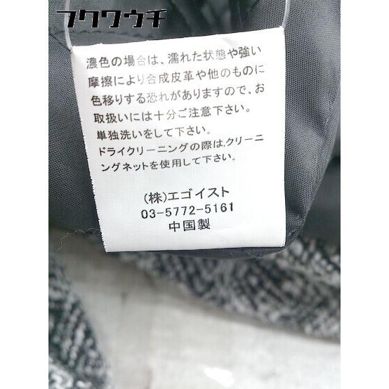 ■ EGOIST エゴイスト 長袖 コート ブラック ホワイト レディース｜fukuwauchi-player｜06