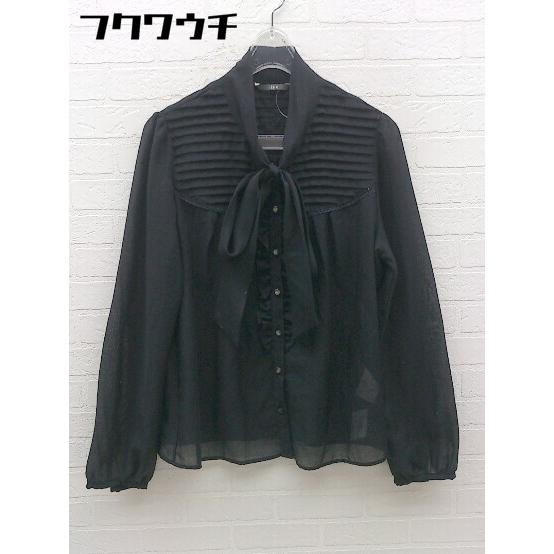 ◇ ◎ IENA イエナ 長袖 シャツ ブラウス ブラック レディース 