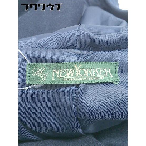 ■ NEWYORKER ニューヨーカー 長袖 コート サイズ9AR ネイビー レディース｜fukuwauchi-player｜04