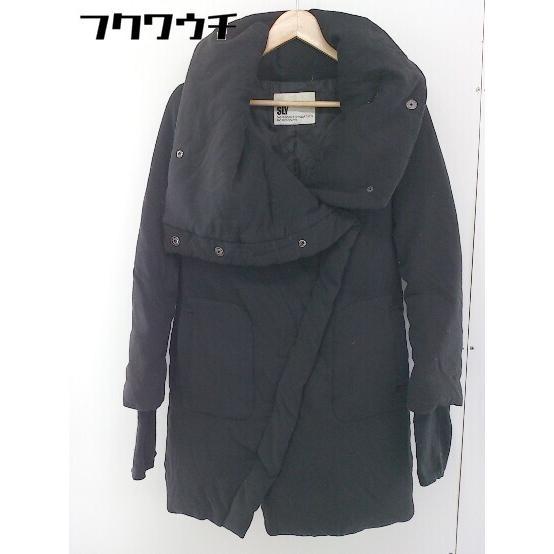 ■ SLY スライ 長袖 ダウン ジャケット コート サイズ2 ブラック レディース