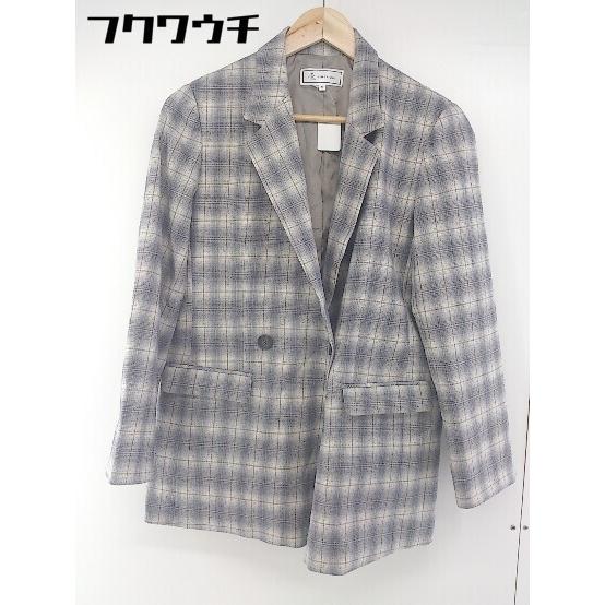 ◇ ROPE PICNIC ロペピクニック チェック 長袖 テーラード