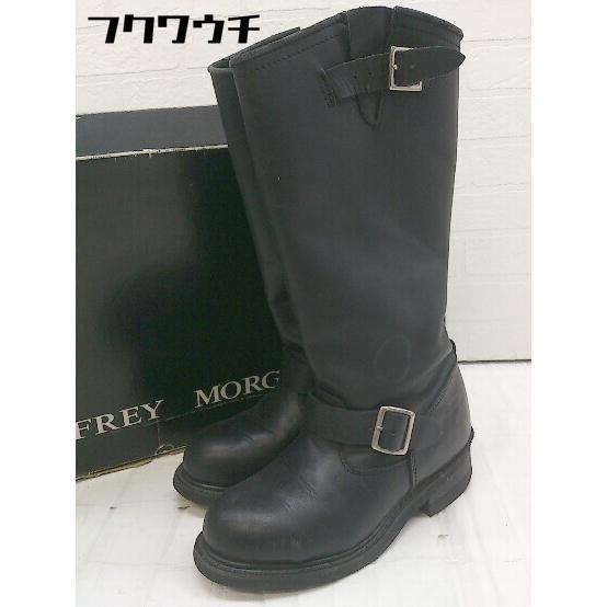 □ ◎ GEOFFREY MORGAN ジェフリーモーガン ミドル ブーツ サイズ3 1/2 