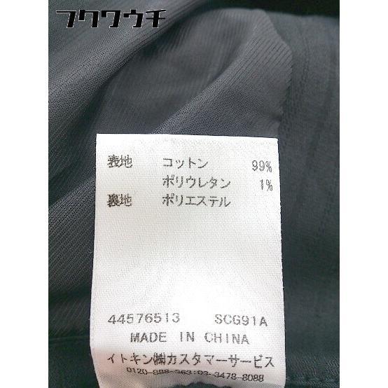 ◇ クランプリュス KLEIN PLUS シングル2B ストライプ 長袖 ジャケット サイズ46 ブラック メンズ｜fukuwauchi-player｜05