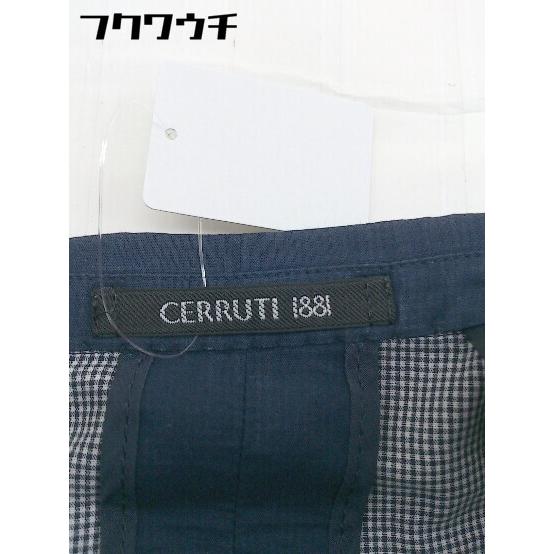 ◇ CERRUTI 1881 長袖 テーラード ジャケット サイズ46 ネイビー メンズ｜fukuwauchi-player｜04