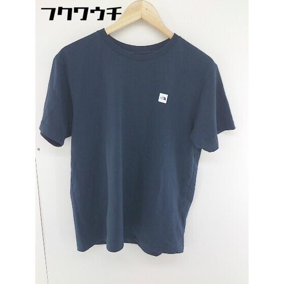 珍しい カットソー Tシャツ 半袖 Nt352 ボックスロゴ フェイス ノース ザ Face North The サイズl メンズ ネイビー 他の