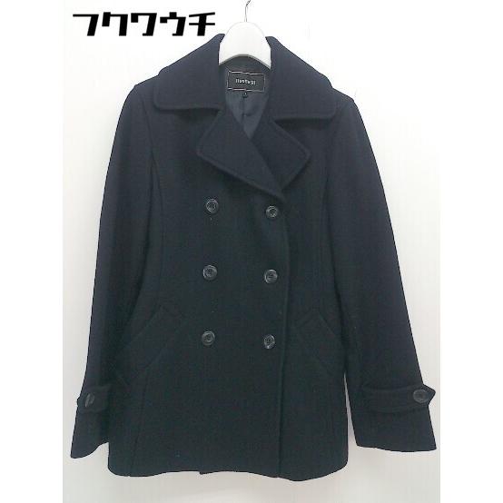 SALE／70%OFF】-•◇ HusHusH ハッシュアッシュ ウール 長袖 ピーコート