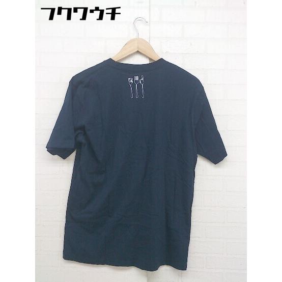 ◇ Design Tshirts Store graniph デザインティーシャツストアグラニフ 半袖 Tシャツ カットソー サイズM ネイビー メンズ｜fukuwauchi-player｜03