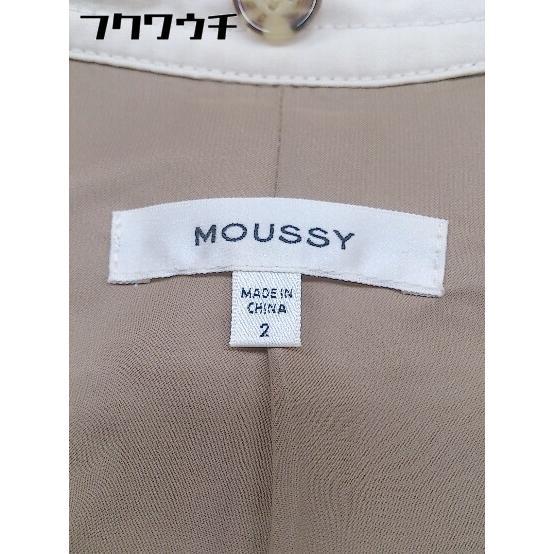 ◇ ◎ MOUSSY マウジー 長袖 トレンチコート サイズ 2 ベージュ ◇ ◎ MOUSSY マウジー 長袖 トレンチコート サイズ 2 ベージュ