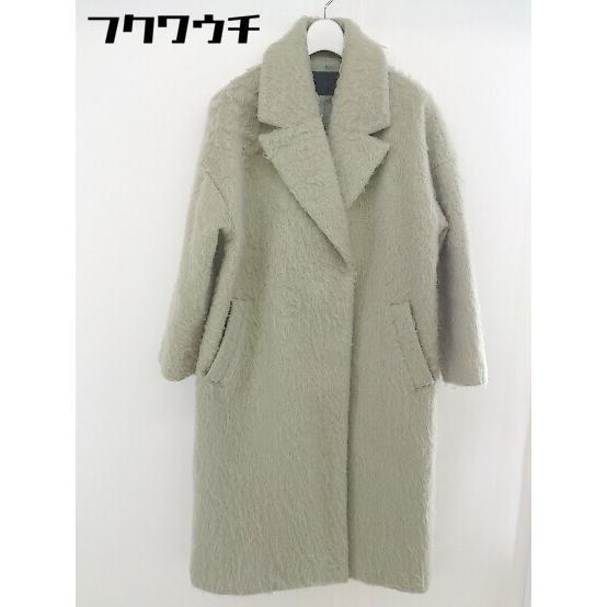 □ KBF ケービーエフ URBAN RESEARCH 長袖 シャギー チェスターコート 