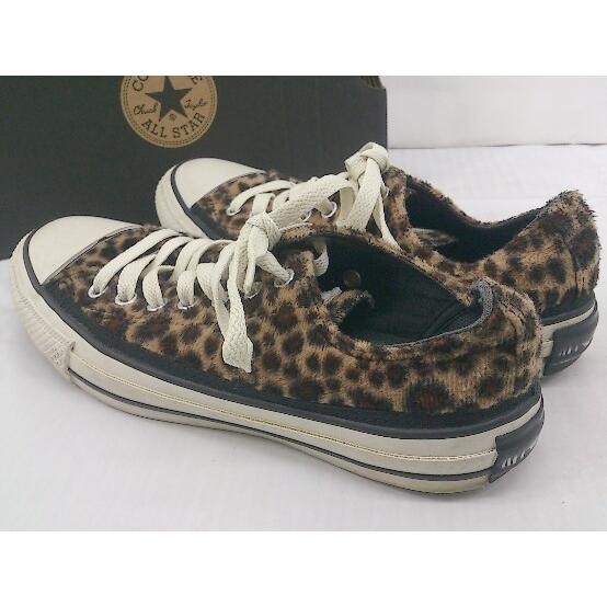 ◇ ◎ CONVERSE コンバース 1CK088 GRUNGELEOPARD ALLSTAR スニーカー シューズ 23.5cm ベージュ レディース｜fukuwauchi-player｜03