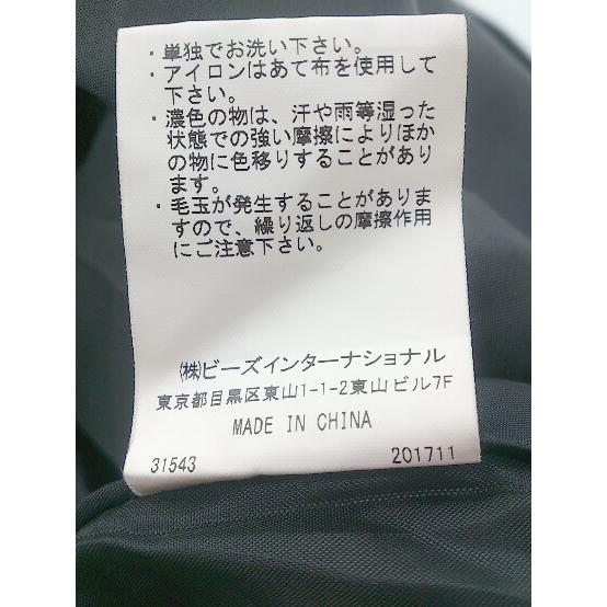 ◇ MILKFED ミルクフェド ウール混 ジップアップ 長袖 コート サイズS ブラック レディース P｜fukuwauchi-player｜05