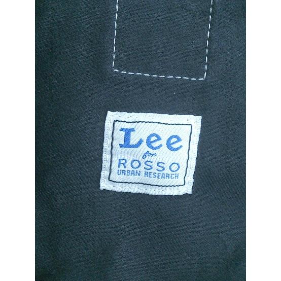 ◇ Lee リー × URBAN RESEARCH ROSSO ロッソ デニム オーバーオール サイズS ブラック メンズ E
